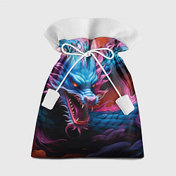 Мешок для подарков Рогатый дракон, цвет: 3D-принт