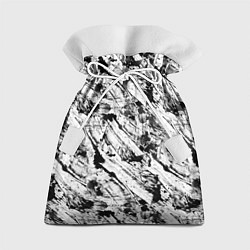 Подарочный мешок Гранж текстура отпечатки краски