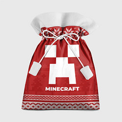 Подарочный мешок Новогодний Minecraft