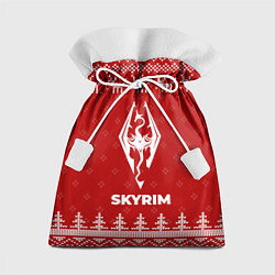 Подарочный мешок Новогодний Skyrim с оленями