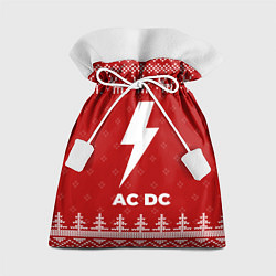 Подарочный мешок Новогодний AC DC с оленями