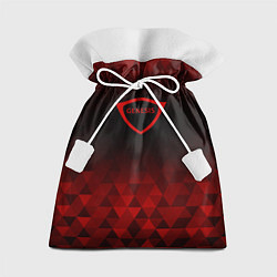 Подарочный мешок Genesis red poly