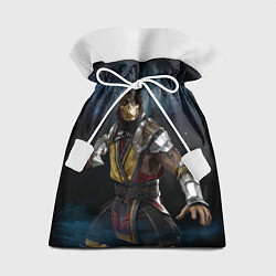 Мешок для подарков Mortal Kombat - Скорпион, цвет: 3D-принт