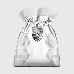Подарочный мешок Porsche white poly