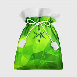 Подарочный мешок Bring Me the Horizon green poly