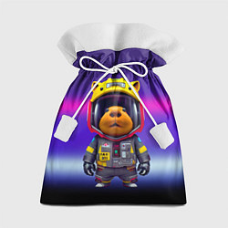 Подарочный мешок Baby capybara - cyberpunk