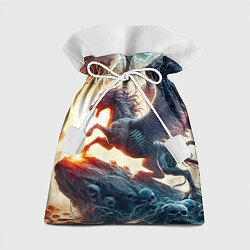 Мешок для подарков Пегас тёмных сил - нейроарт, цвет: 3D-принт