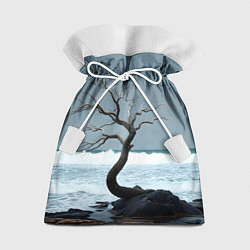 Подарочный мешок Дерево и море