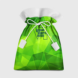 Подарочный мешок GTA6 green poly