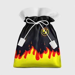 Мешок для подарков BMW огненный, цвет: 3D-принт