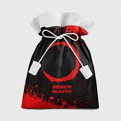 Мешок для подарков Demon Slayer - red gradient, цвет: 3D-принт