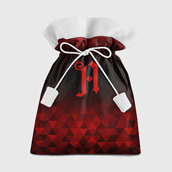Подарочный мешок Architects red poly