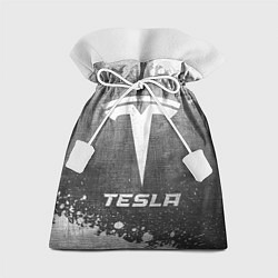 Мешок для подарков Tesla - grey gradient, цвет: 3D-принт