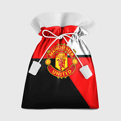 Мешок для подарков Манчестер юнайтед геометрия линии, цвет: 3D-принт