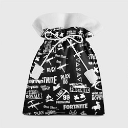 Мешок для подарков Черно белые логотипы игр, цвет: 3D-принт