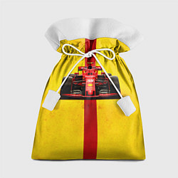 Подарочный мешок Формула 1 на желтом
