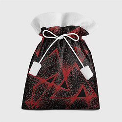Подарочный мешок Triangles with dots