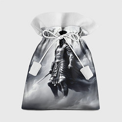 Мешок для подарков Спартанский воин среди львов, цвет: 3D-принт