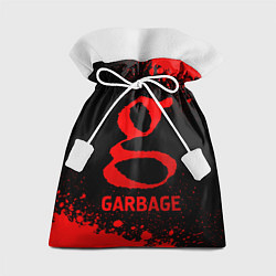 Мешок для подарков Garbage - red gradient, цвет: 3D-принт