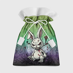 Мешок для подарков Безумный кролик хулиган, цвет: 3D-принт