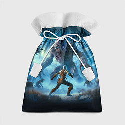 Подарочный мешок Ciri vs dark monster - Witcher 4