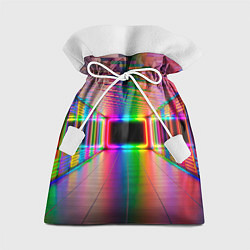 Мешок для подарков Неоновая галерея, цвет: 3D-принт