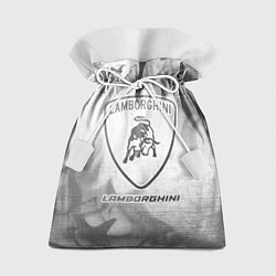 Подарочный мешок Lamborghini - white gradient