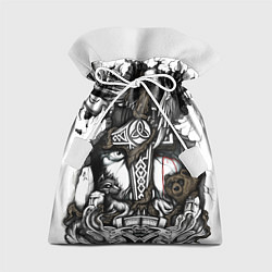 Мешок для подарков Языческий бог воинов, цвет: 3D-принт