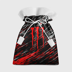 Подарочный мешок Monster energy полосы красок