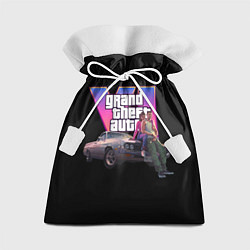 Мешок для подарков GTA VI, цвет: 3D-принт