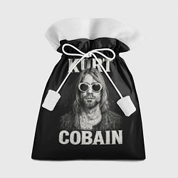 Подарочный мешок Курт Кобейн - гранж-арт
