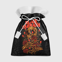 Подарочный мешок Black Sabbath skeleton with roses