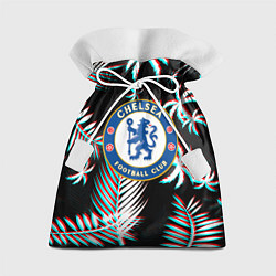 Мешок для подарков Chelsea тропики глитч текстура, цвет: 3D-принт