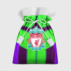 Подарочный мешок Liverpool геометрия текстура спорт