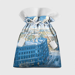 Подарочный мешок Зимний утренний Питер