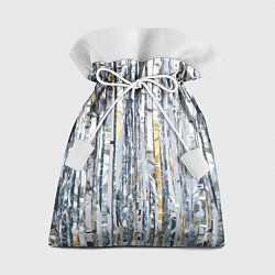 Мешок для подарков Новогодний дождик, цвет: 3D-принт