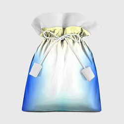 Мешок для подарков Color yellow blue white, цвет: 3D-принт
