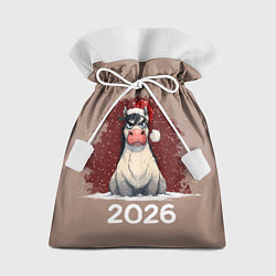 Мешок для подарков Сердитая лошадка 2026, цвет: 3D-принт