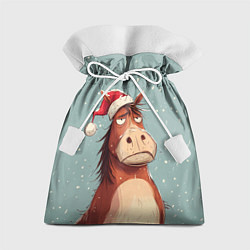 Подарочный мешок Недовольная лошадка