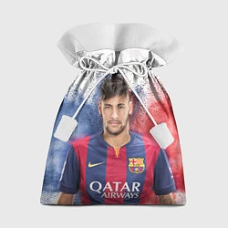 Мешок для подарков Neymar FCB, цвет: 3D-принт
