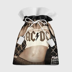Мешок для подарков AC/DC Girl, цвет: 3D-принт