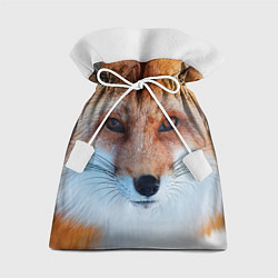 Мешок для подарков Взгляд лисы, цвет: 3D-принт