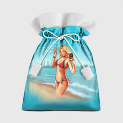 Мешок для подарков GTA 5: Sea Girl, цвет: 3D-принт