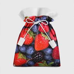 Мешок для подарков Berries, цвет: 3D-принт