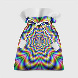 Мешок для подарков Красочная иллюзия, цвет: 3D-принт
