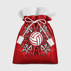 Мешок для подарков Волейбол 34, цвет: 3D-принт