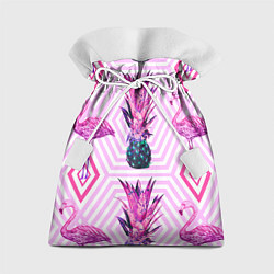 Подарочный мешок Ананасы 12