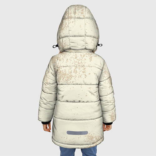 Зимняя куртка для девочки Moto t-shirt 1 / 3D-Черный – фото 4