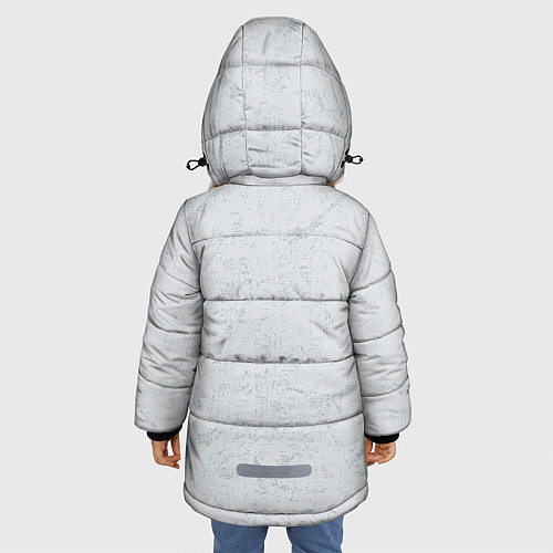 Зимняя куртка для девочки Team t-shirt / 3D-Черный – фото 4