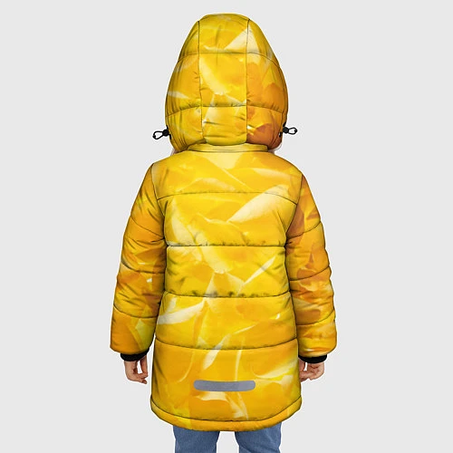 Зимняя куртка для девочки Pikachu / 3D-Черный – фото 4